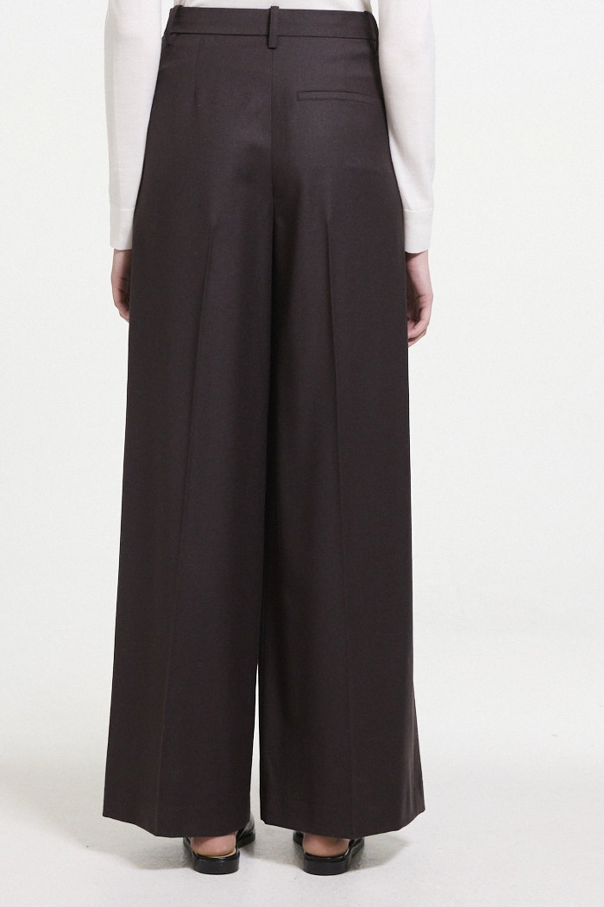 Oversized Wide Pleated Trousers