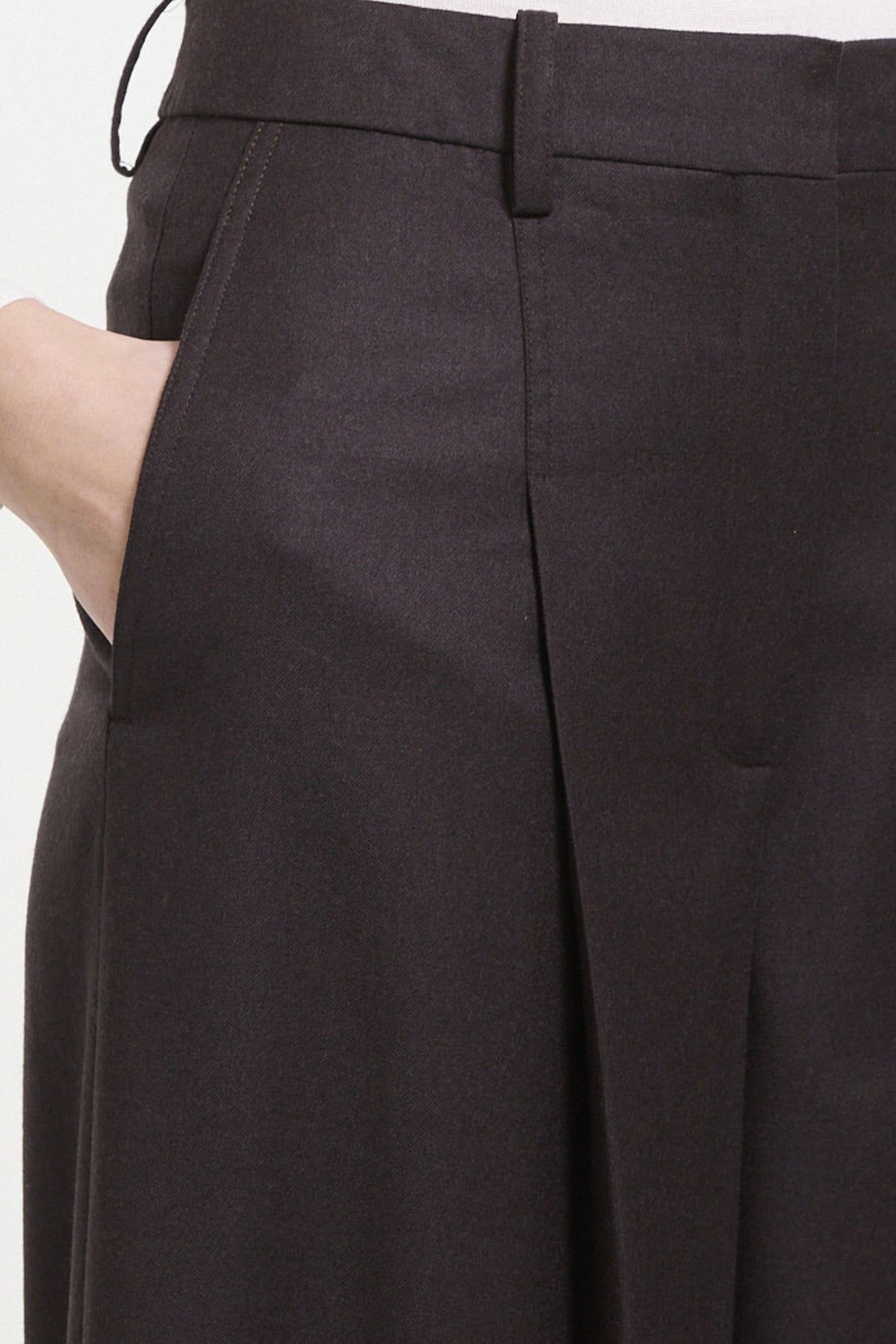 Oversized Wide Pleated Trousers