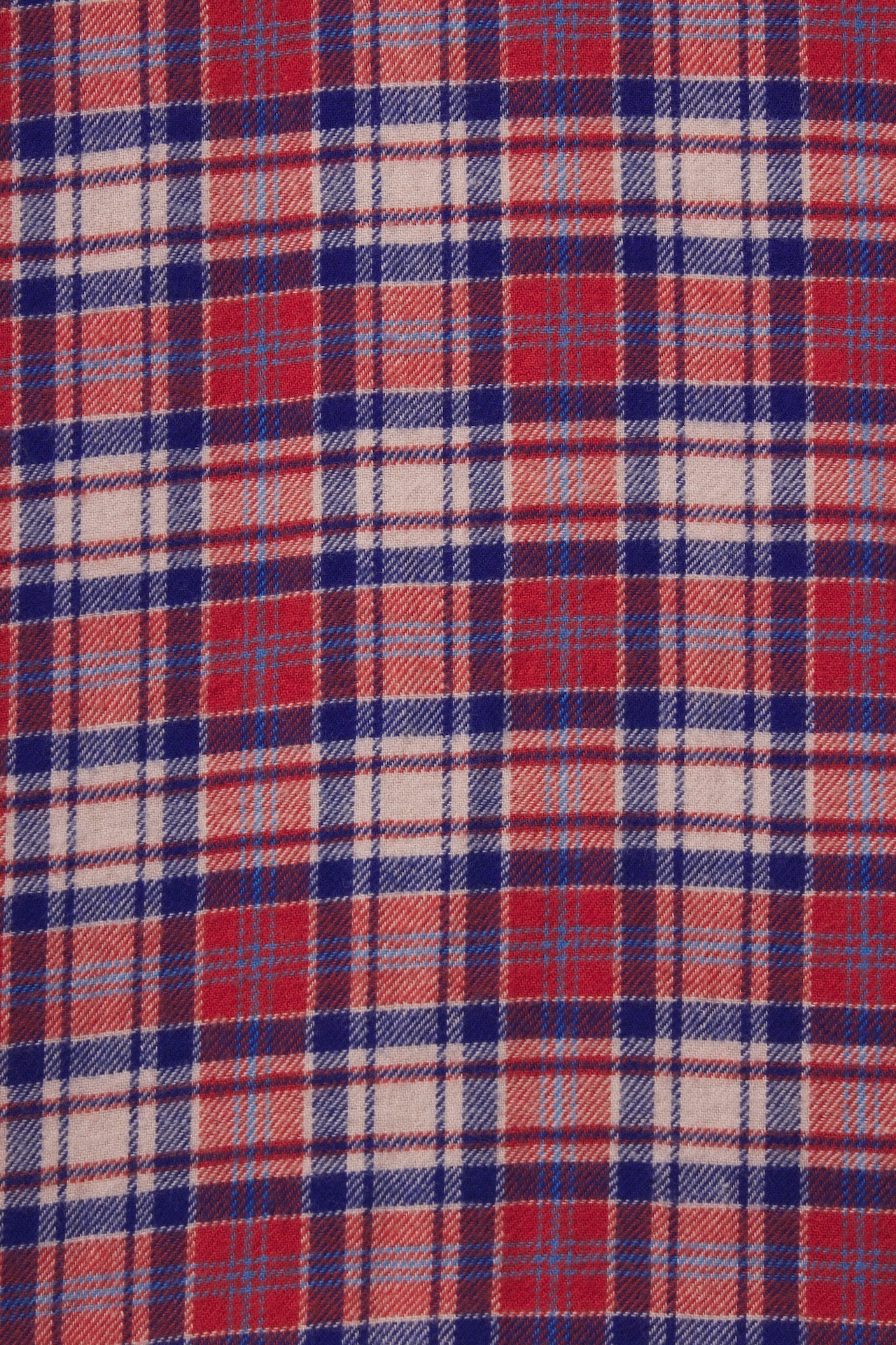 Pauline Blouse Lakeside Plaid fabric swatch