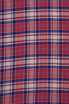 Pauline Blouse Lakeside Plaid fabric swatch