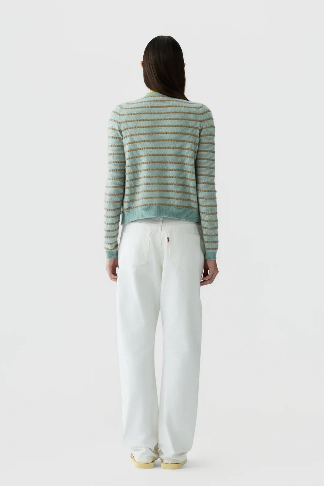 Pebble Stripe Jane Cardigan