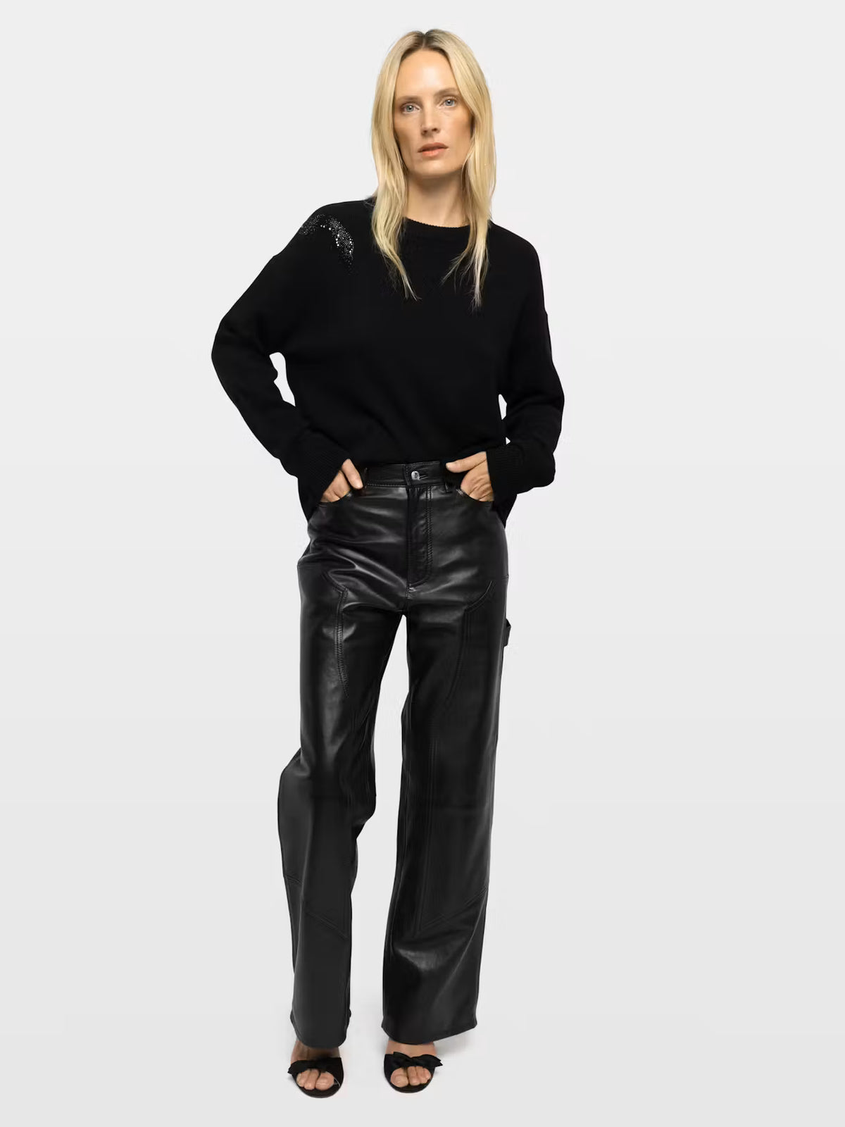 Perya Leather Pants