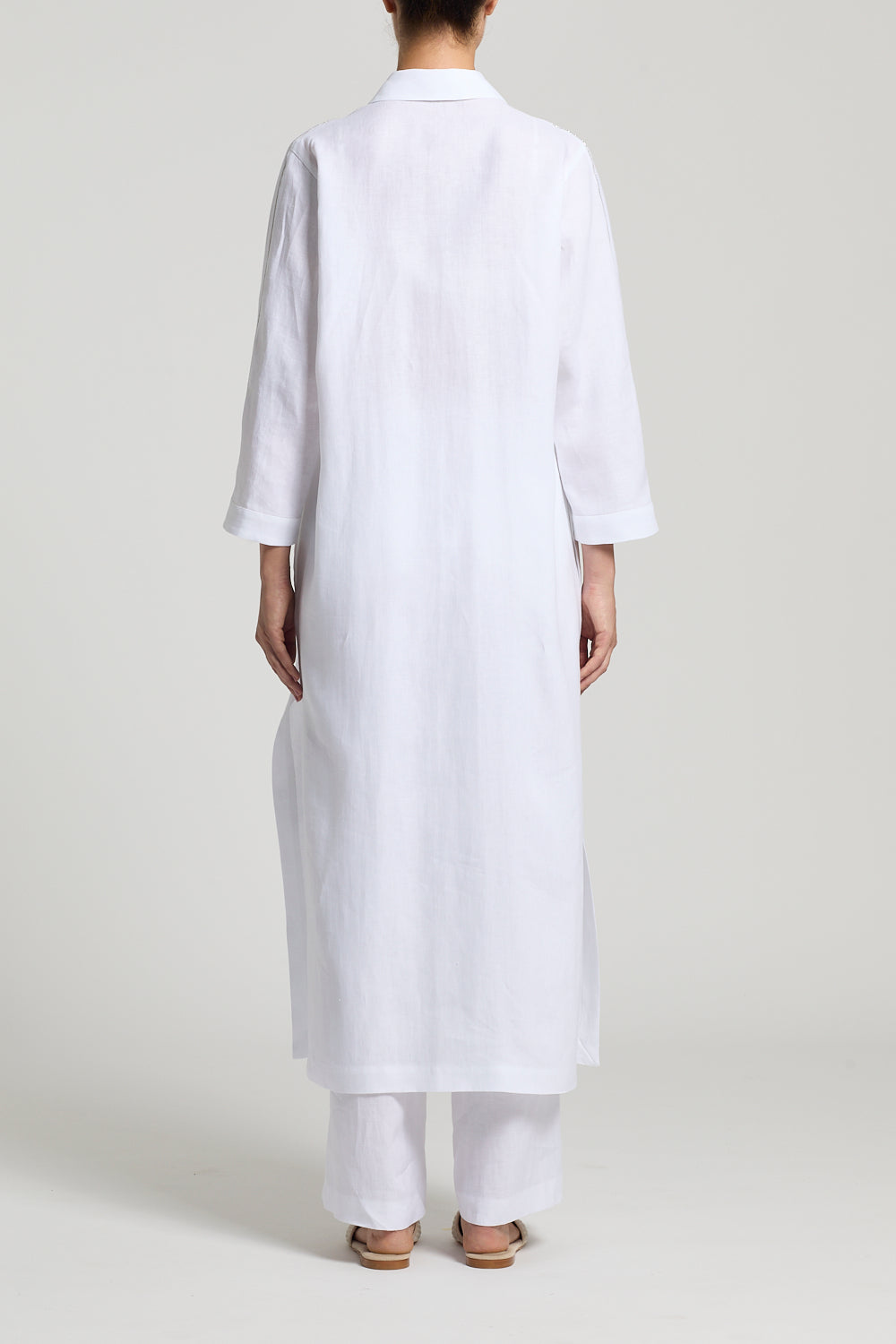 Piece Dyed Linen Dress