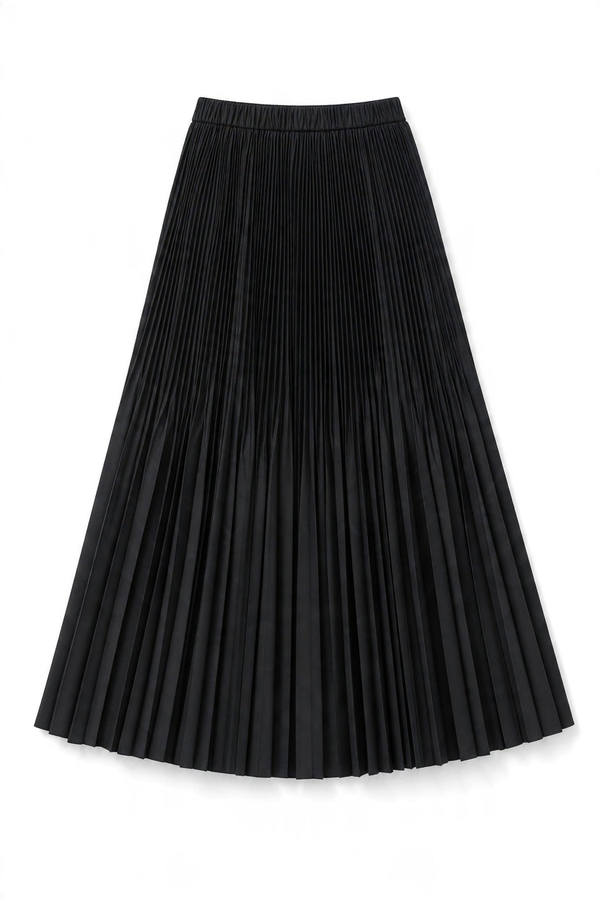 Pleated Midi Skirt