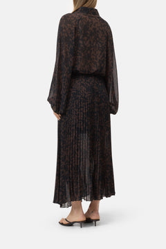 Pleated skirt