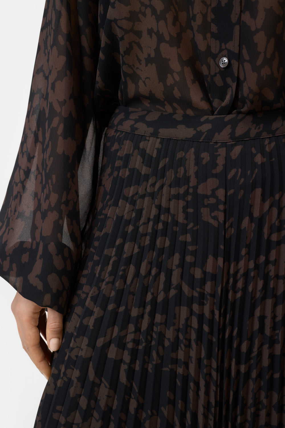 Pleated skirt