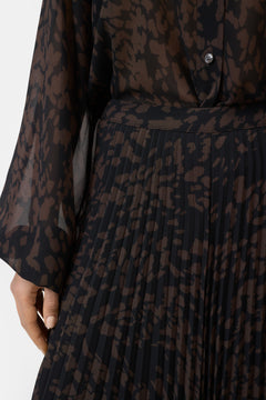 Pleated skirt