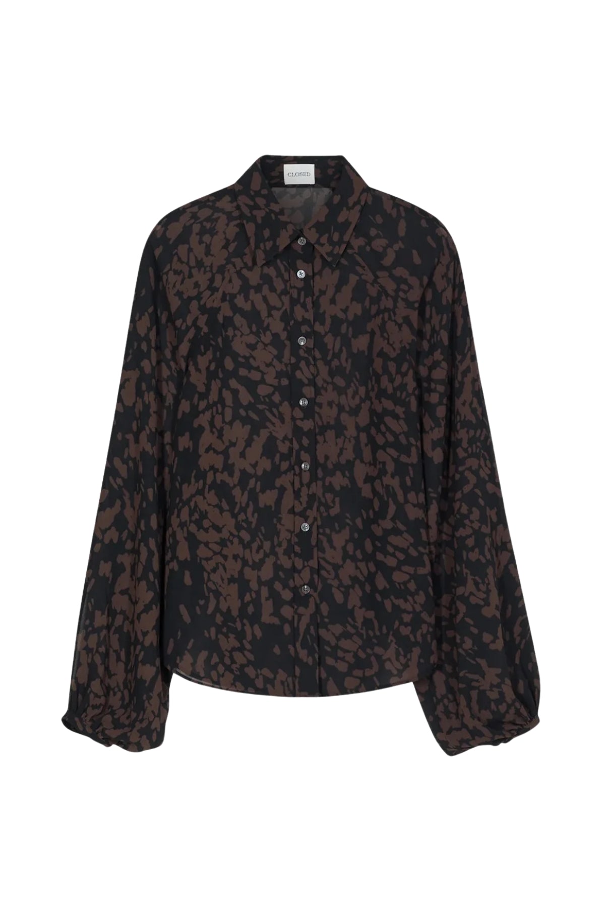 Printed Raglan Blouse