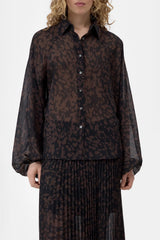 Printed Raglan Blouse
