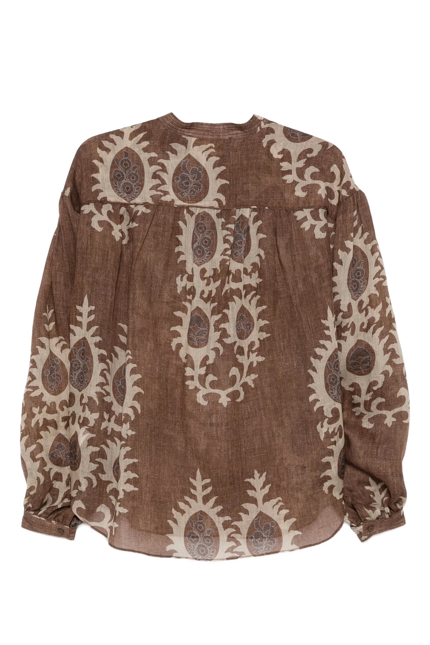 Printed Ramie Shirt