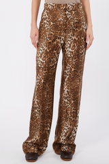 Printed Silk Trousers