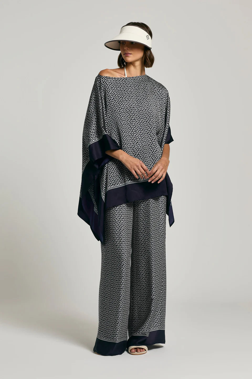 Printed Viscose Pants