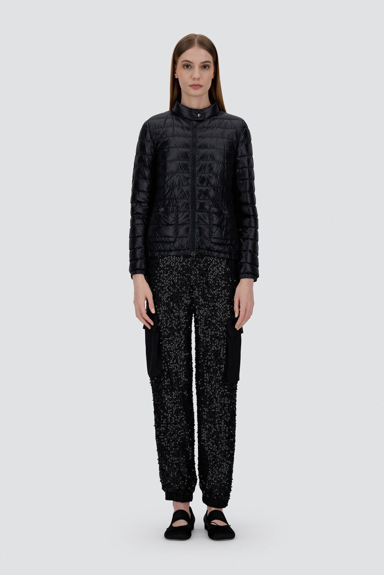 Quilted Patch Pocket Jacket