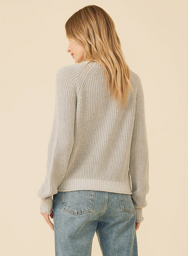 Raleigh Cardigan – Cotton Viscose Chunky Knit Sweater
