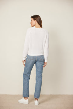 Raleigh Pullover – Cotton Viscose Chunky Knit Sweater