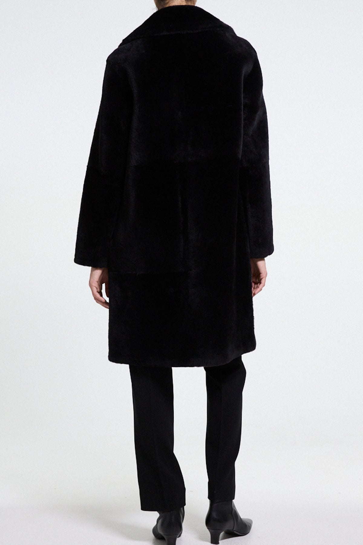 Reversible Shearling Trench