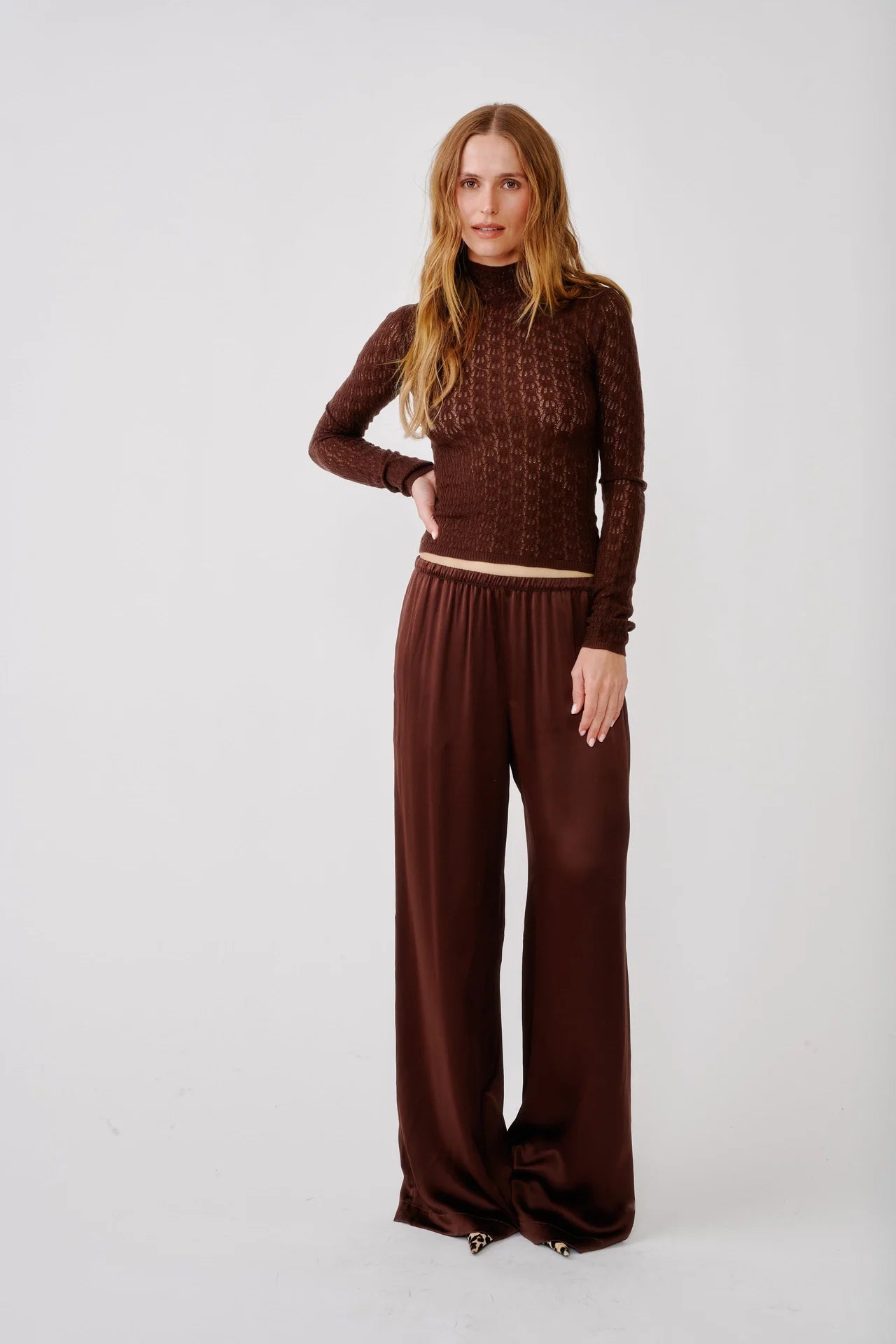 Rhea Mock Neck Sweater