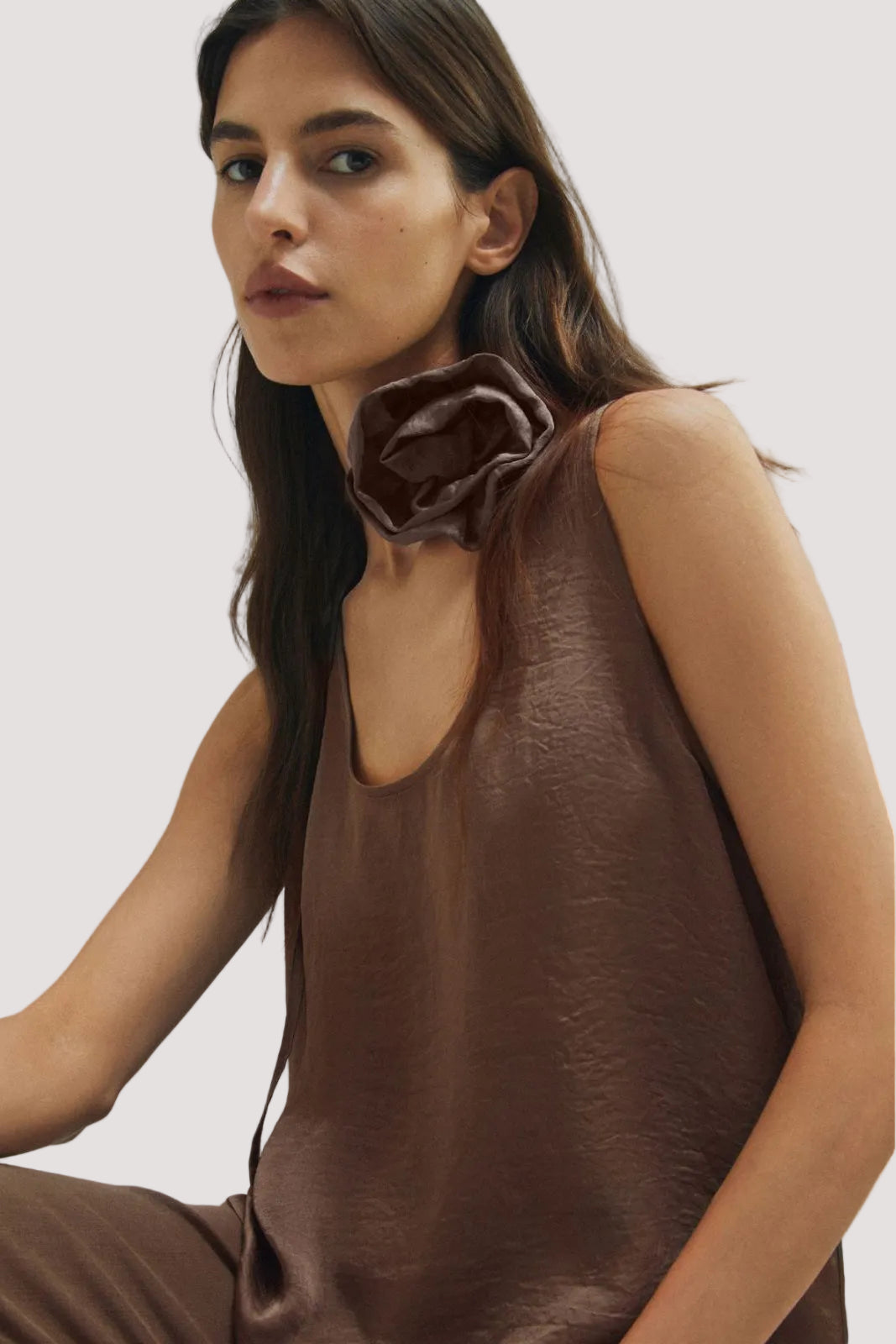 Rosette Bow Top