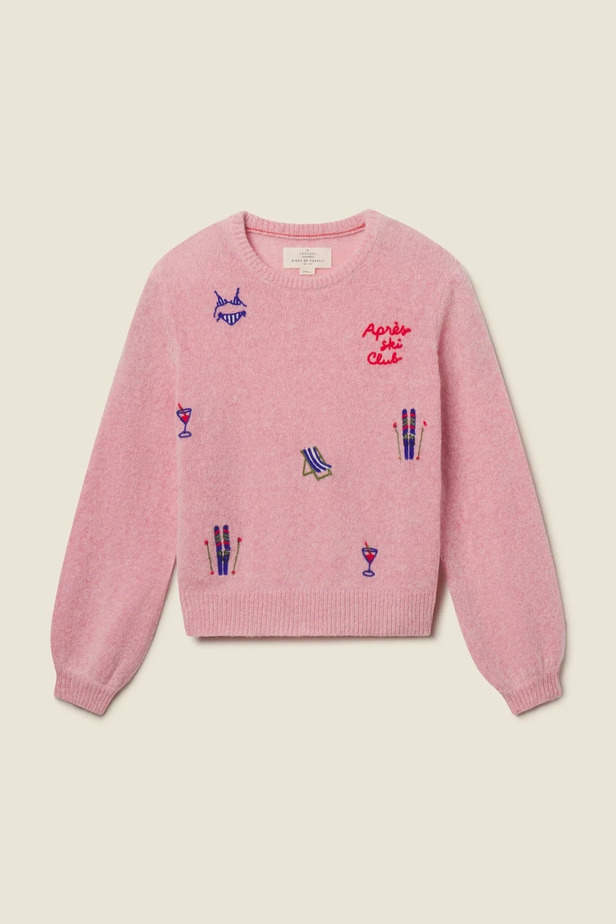 Ryann Pink Ski Party Sweater