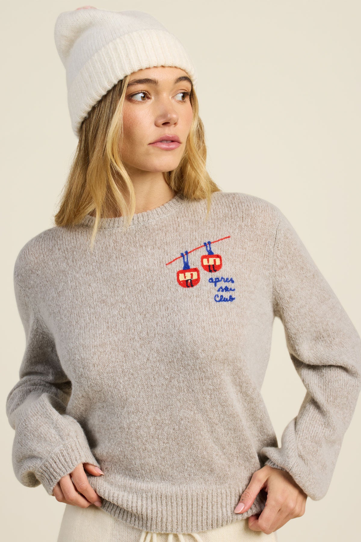 Ryann Sweater Grey-Ski