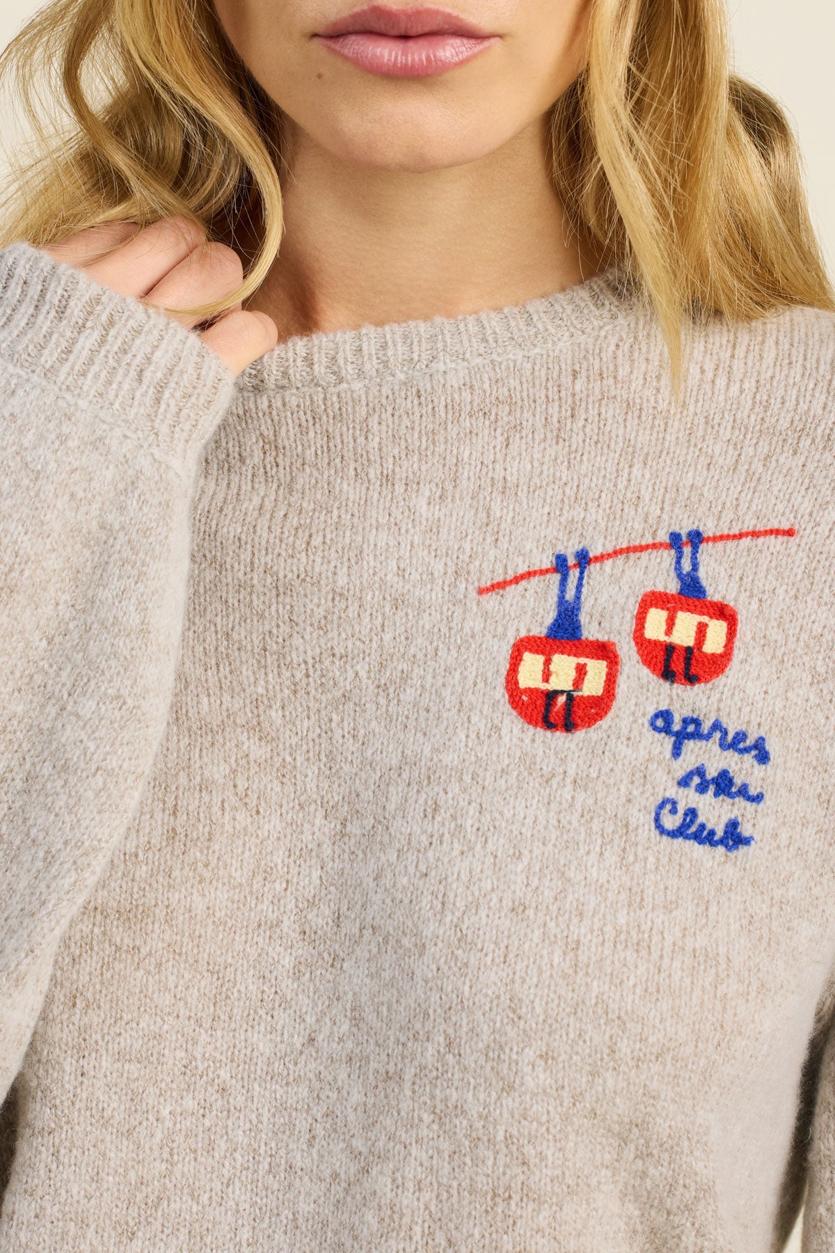 Ryann Sweater Grey-Ski