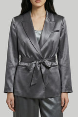 Satin Blazer
