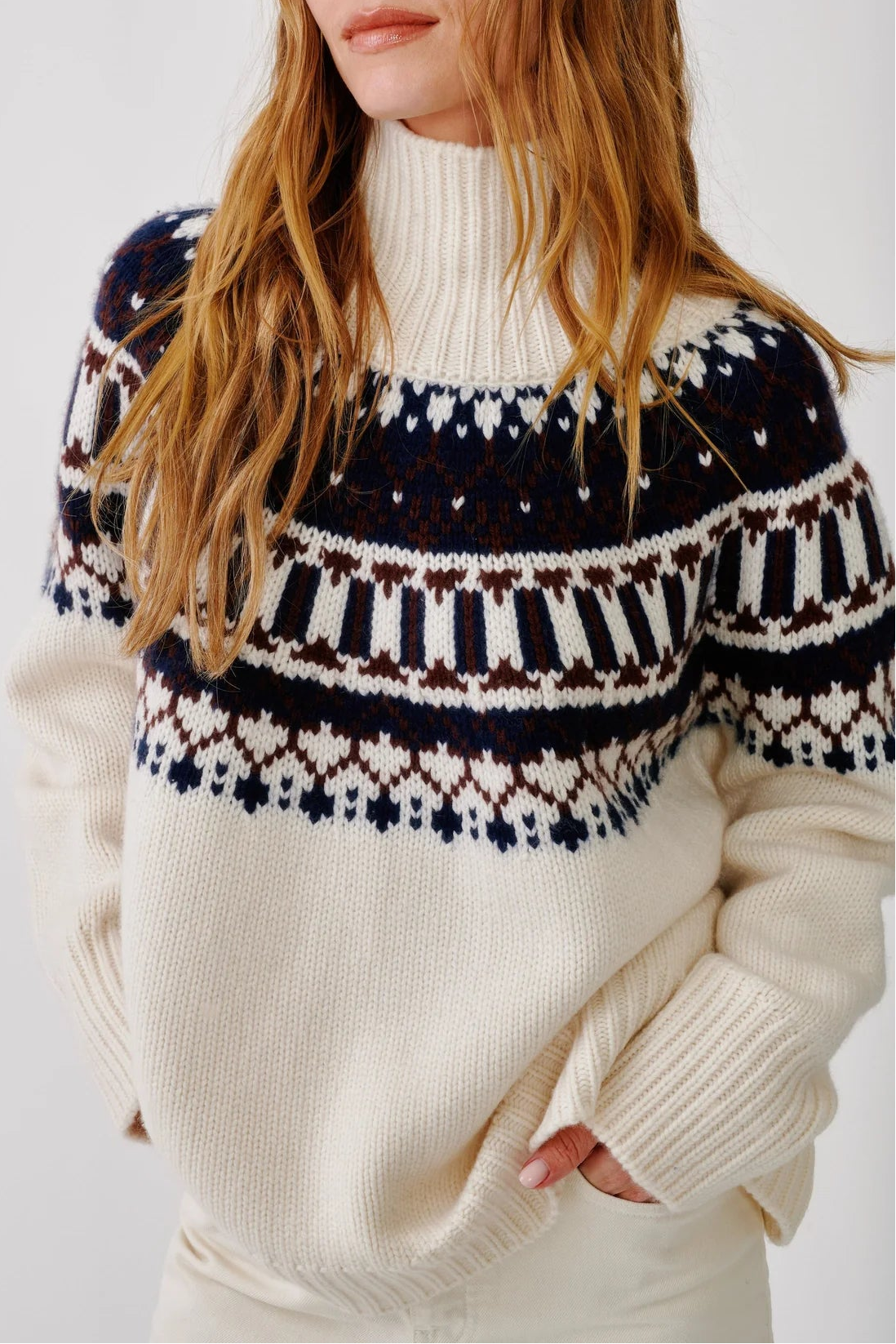 Scottie Slouchy Fair Isle Sweater