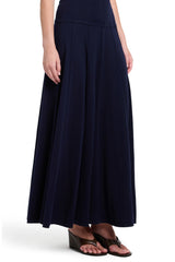 Seamed Maxi Skirt
