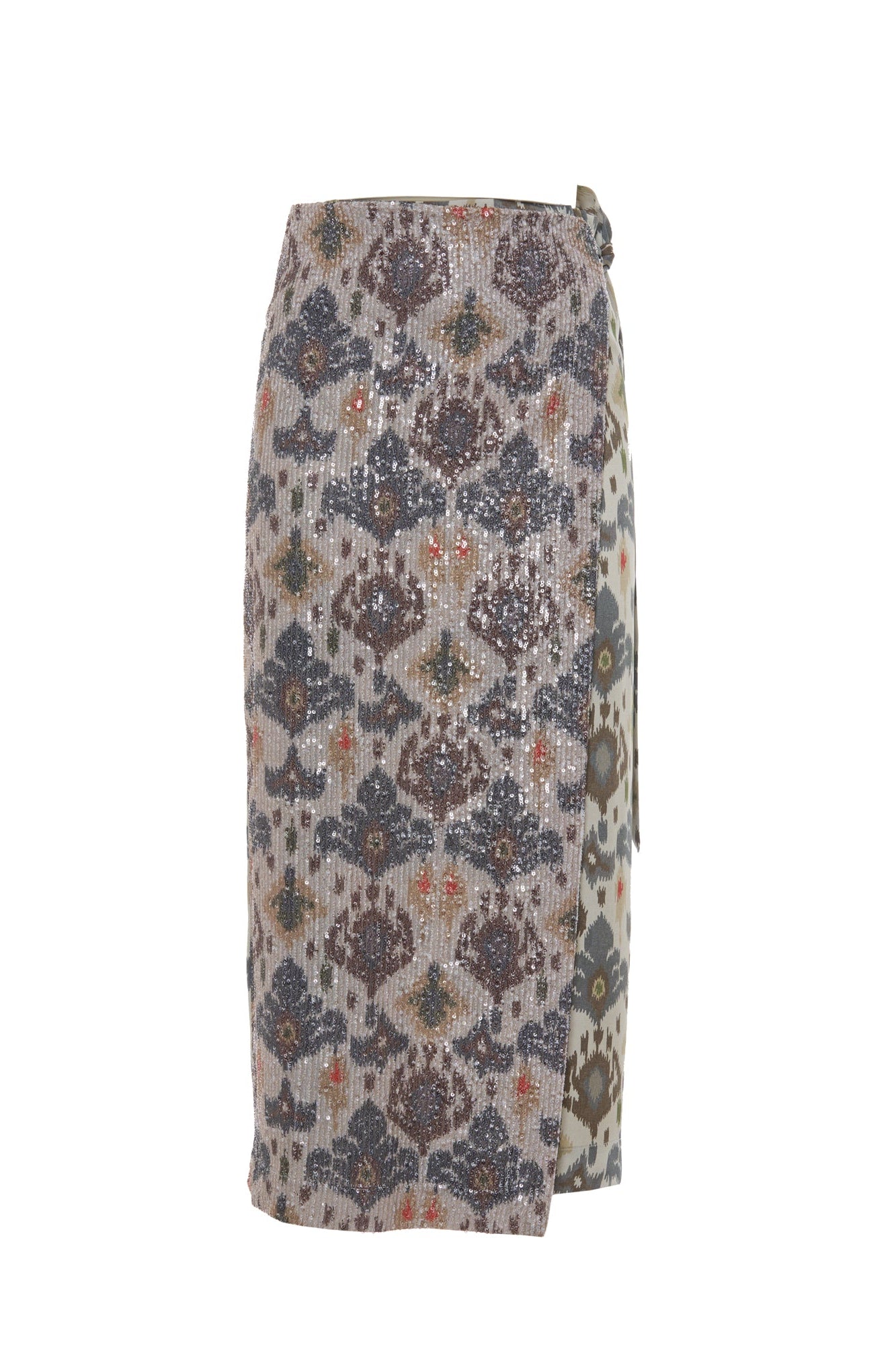 Sequin Pareo Skirt