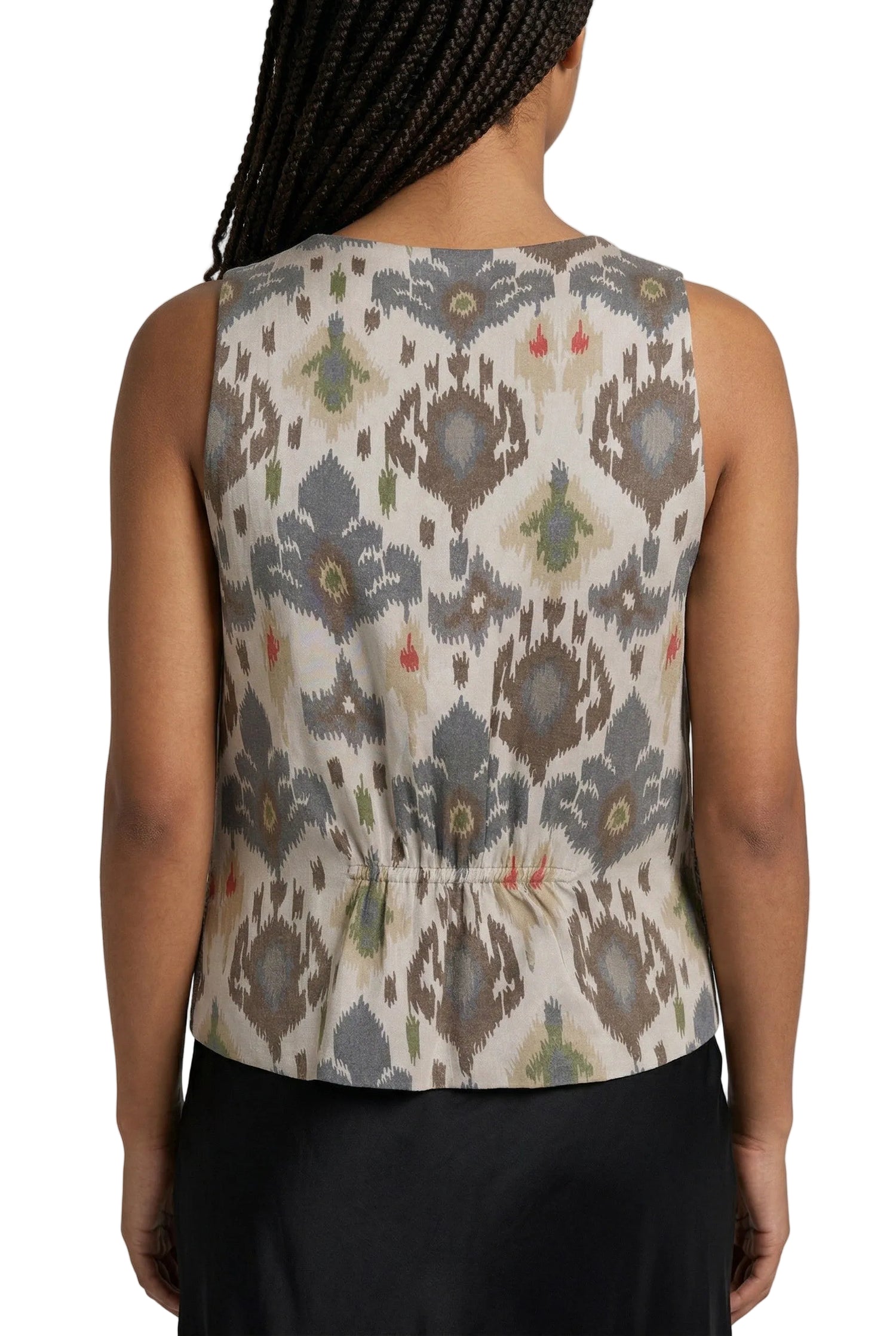 Sequin Print Vest
