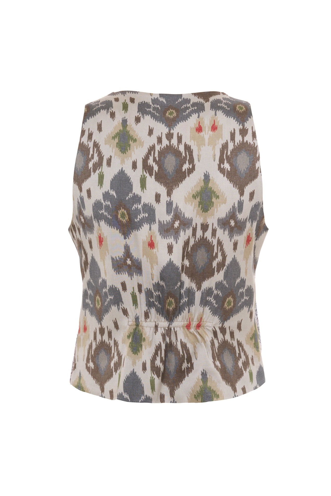 Sequin Print Vest