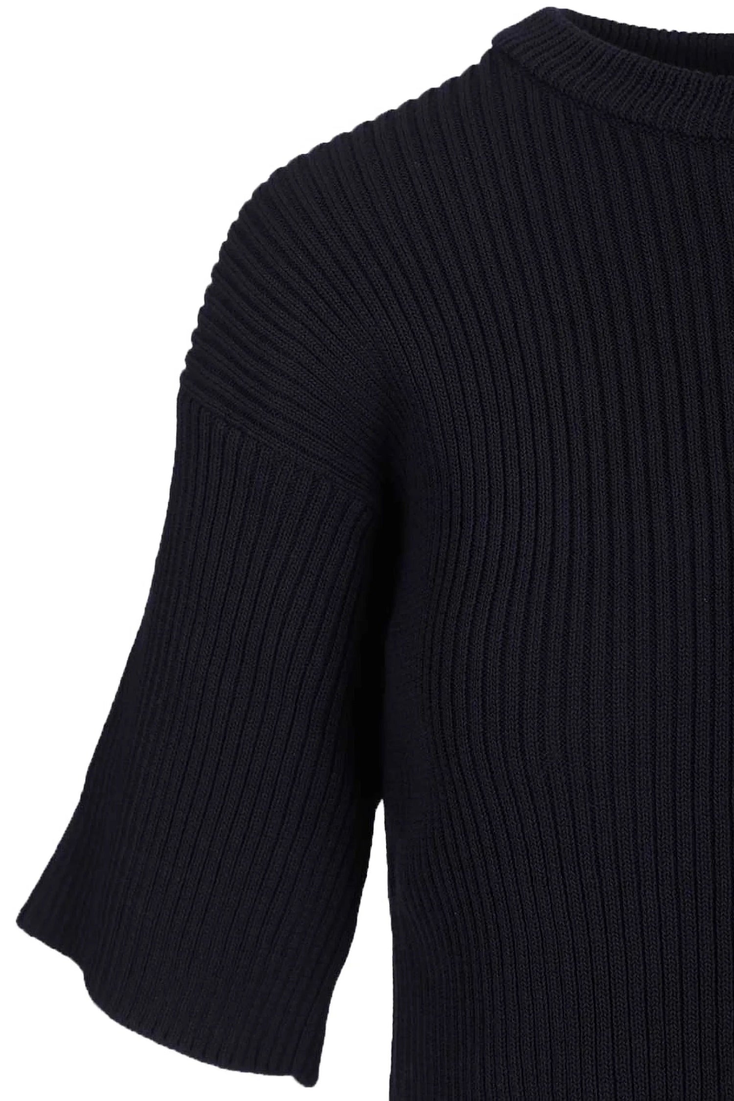 Short Sleeve Crewneck Sweater