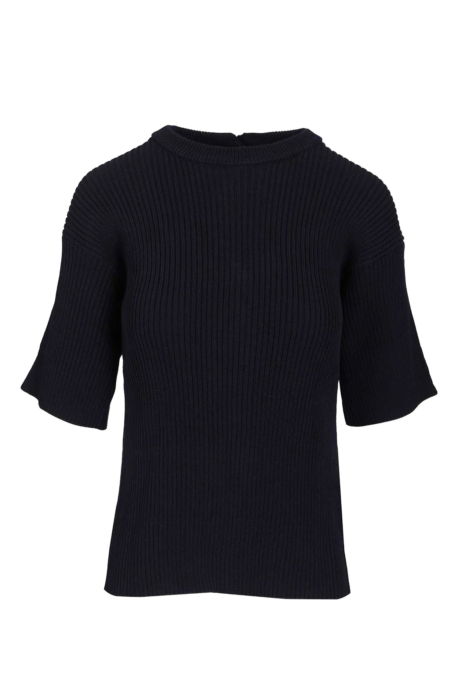 Short Sleeve Crewneck Sweater