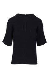 Short Sleeve Crewneck Sweater