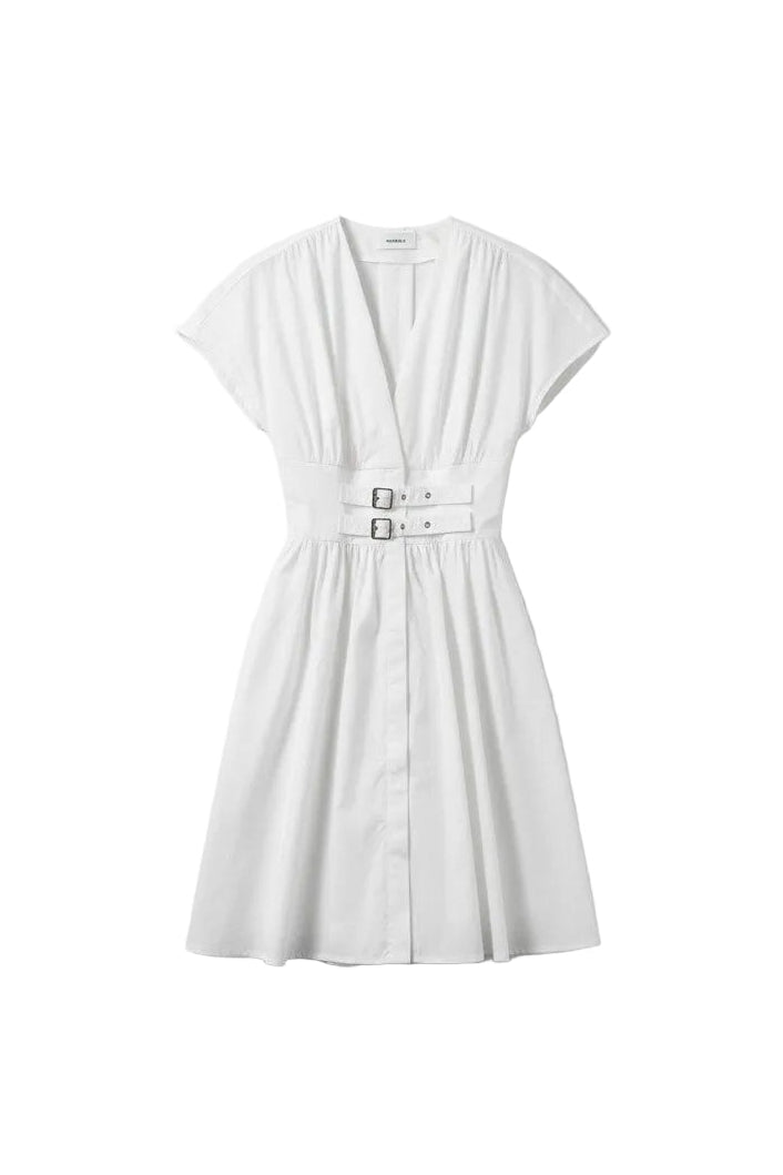 Short Sleeve Mini With Buckles