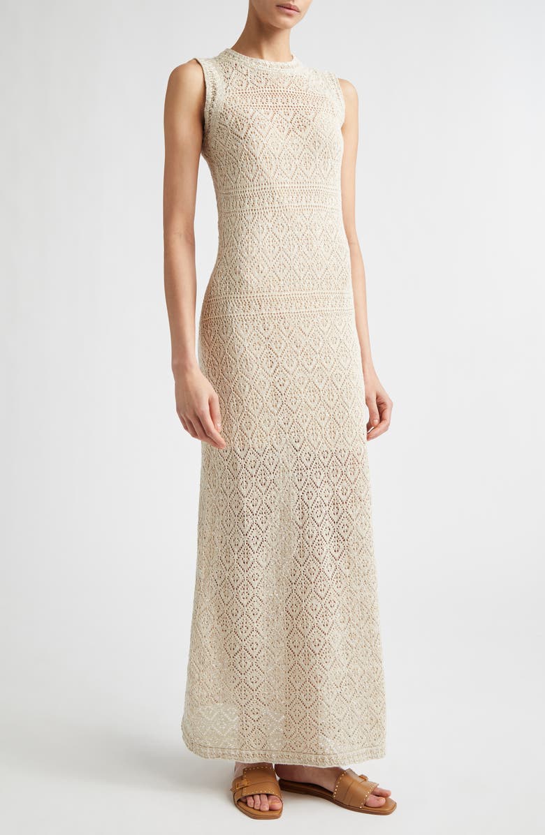 Sleeveless Crewneck Dress