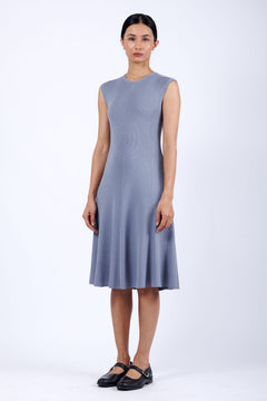 cotton sleeveless crewneck dress 2x1