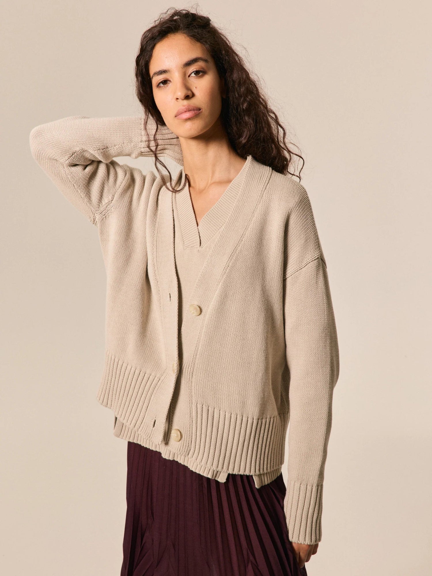 Soft Cotton Cardigan