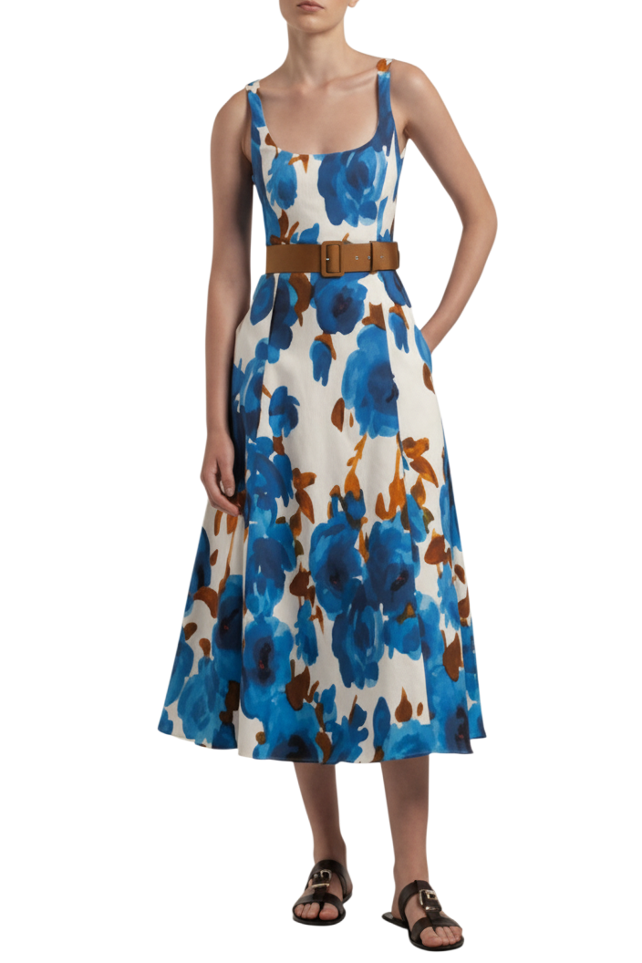 Stretch Midi Dress
