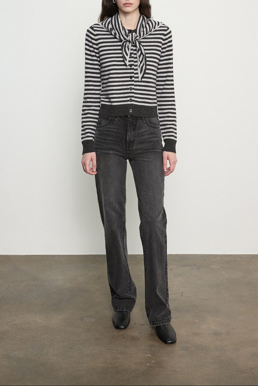 Striped Cashmere Bandana
