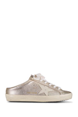 Super Star Sabot Metallic Leather Sneaker