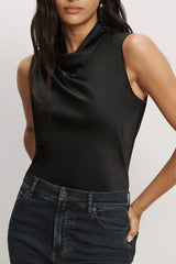 Veronica Beard Tam Top Black
