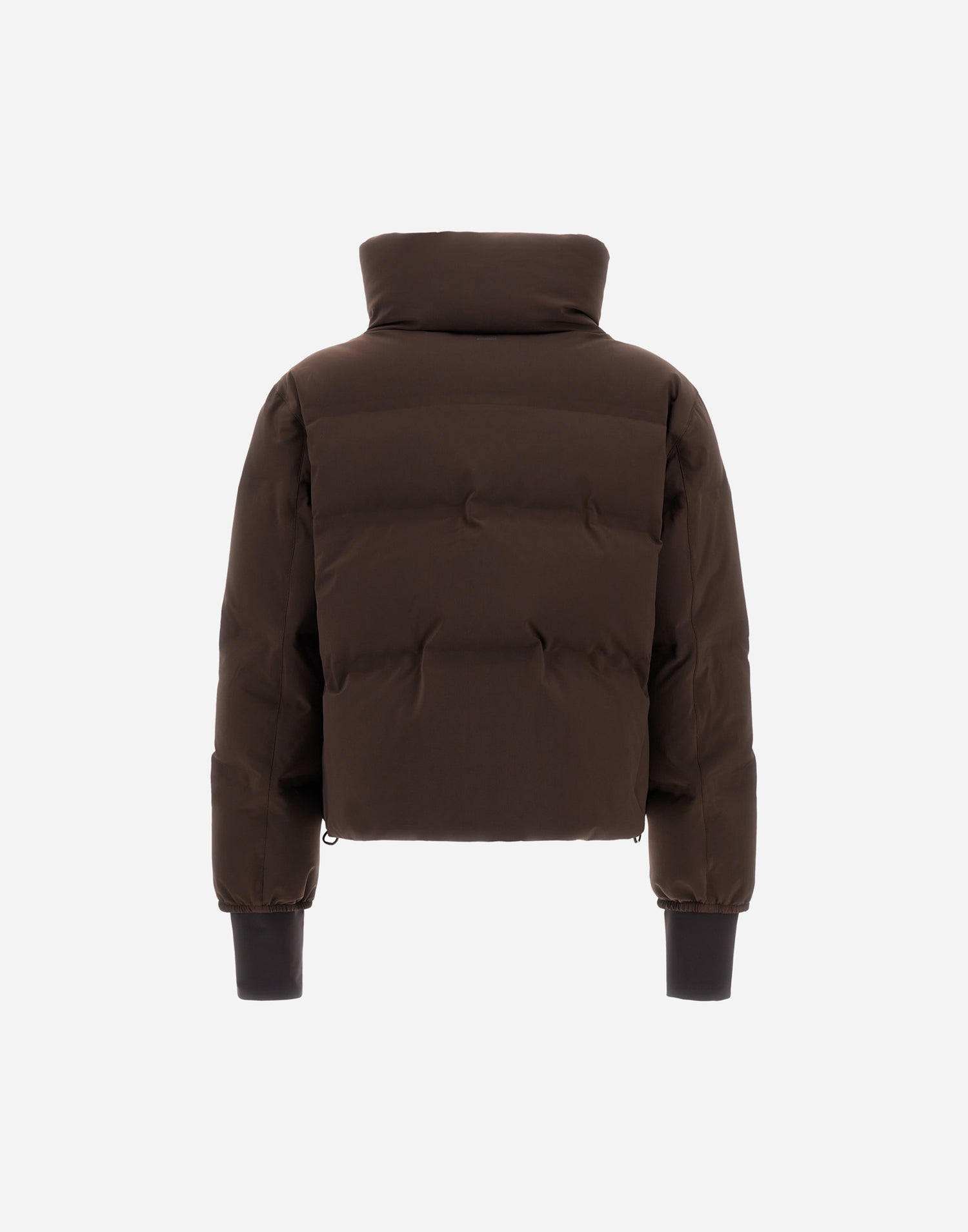 Herno PI002230D-8815 dark brown puffer jacket - ghost back