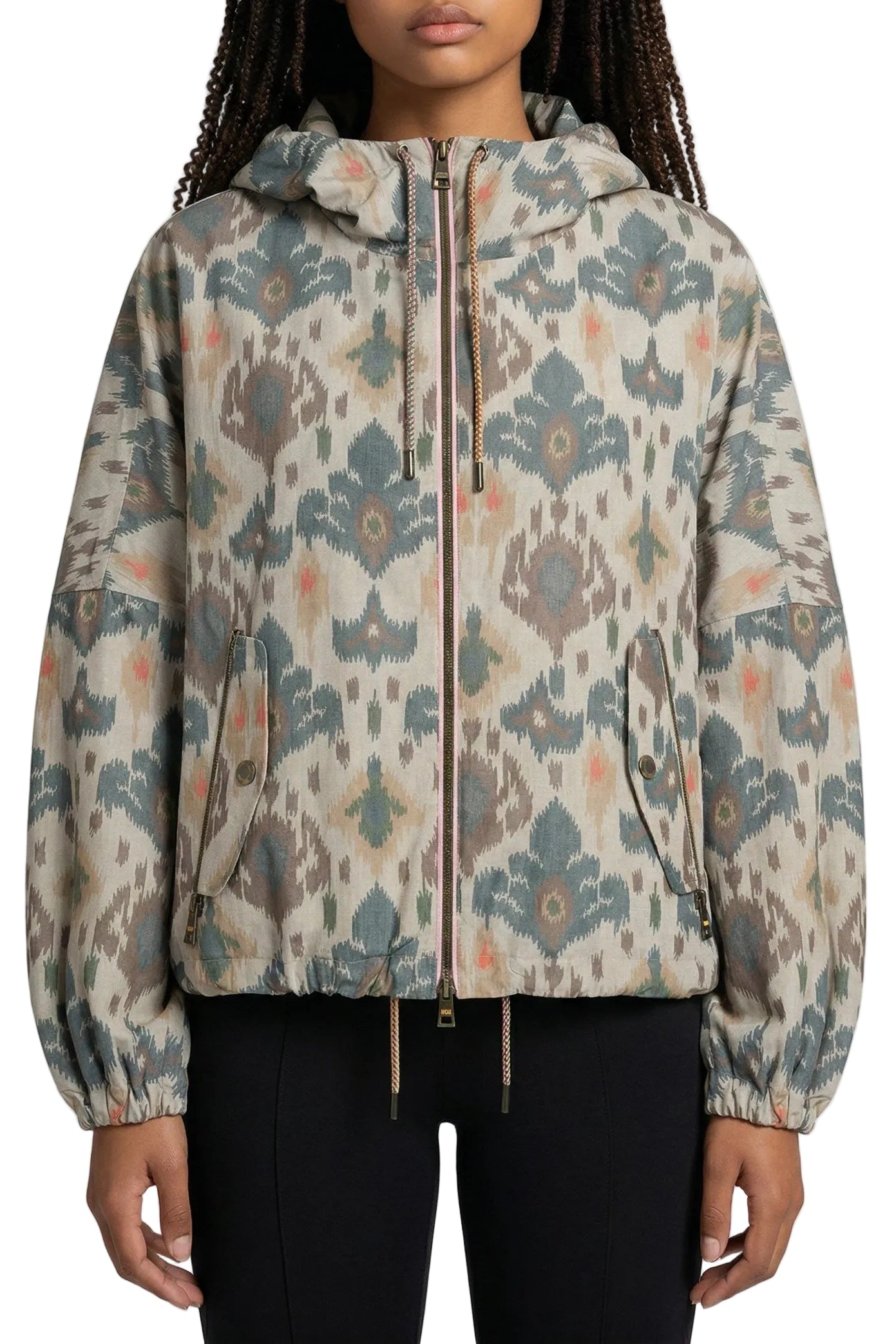 Technical K-Way With Contrasting Zip