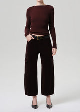 Thassos Twisted Seam Utility Pant