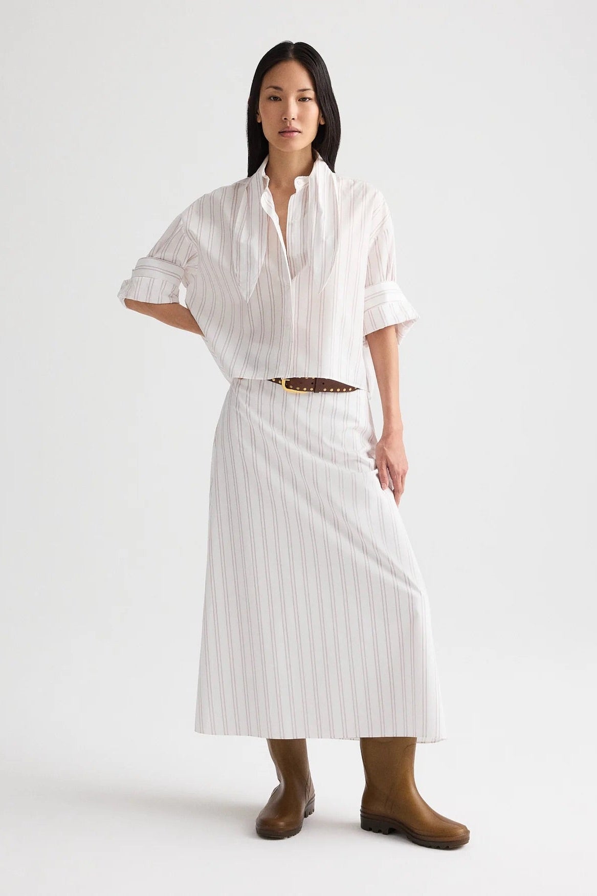 The A-Line Cotton Skirt