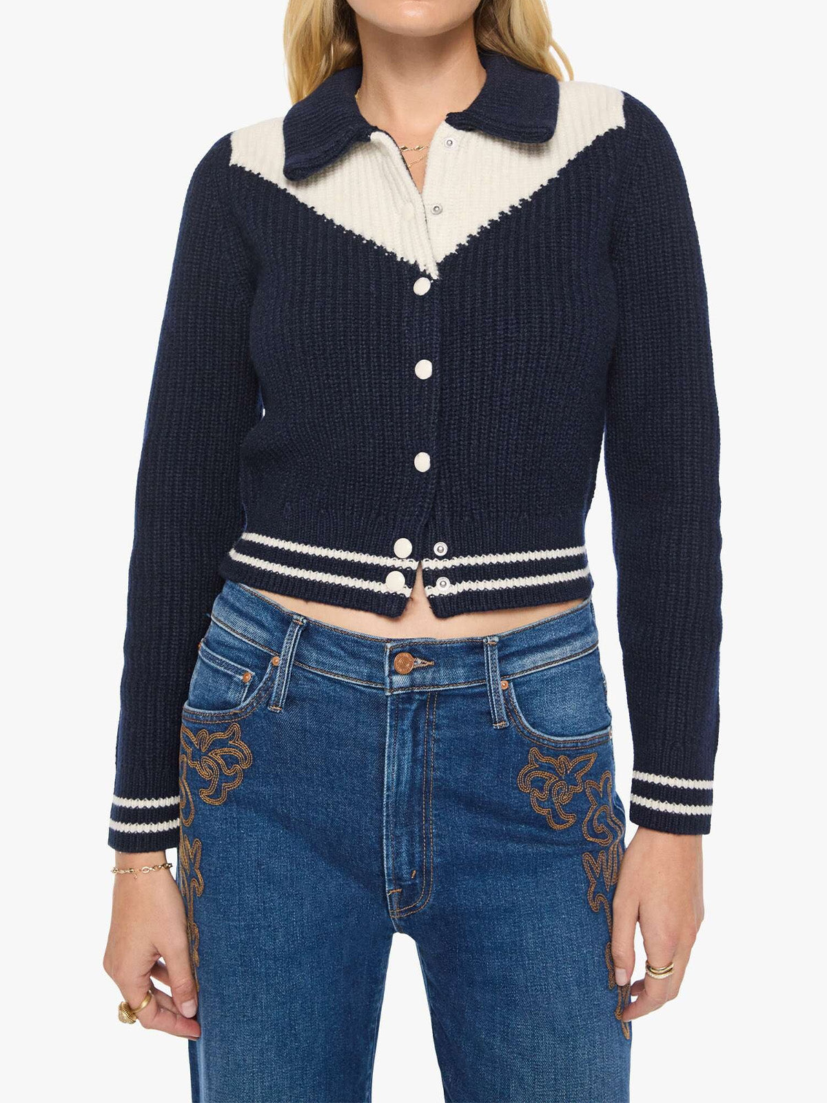 The Baby Raquette Cardigan