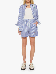 WHITE AND BLUE STRIPE