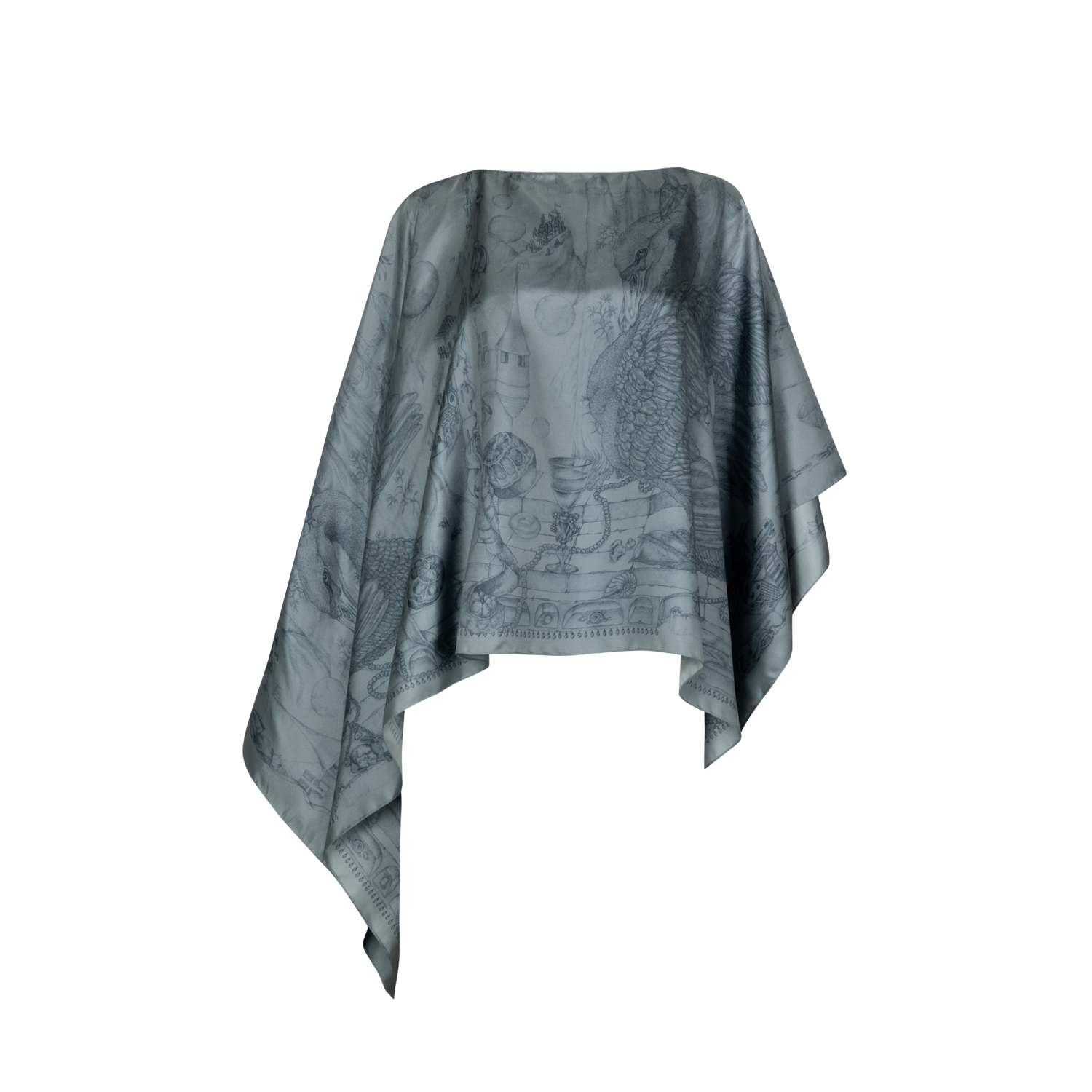 The Glass Swan - Pencil Slipover Top