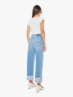Half Pipe Ankle Cuff Fray Barrel Jeans | Women’s Denim